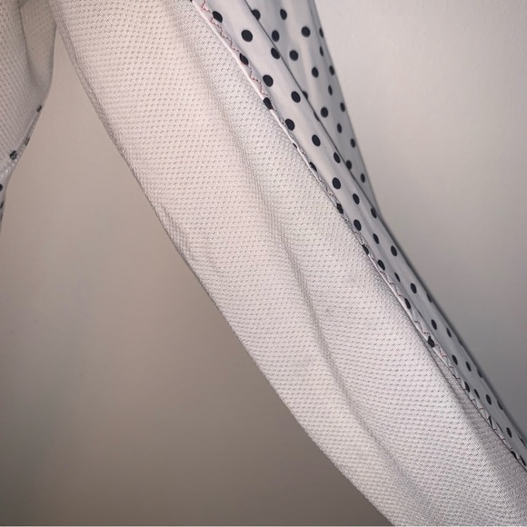 Lululemon Runbeam Long Sleeve Mod Dot Printed Black / White - Picture 11 of 12
